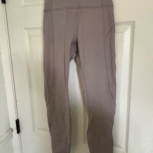 lululemon athletica Taupe Leggings